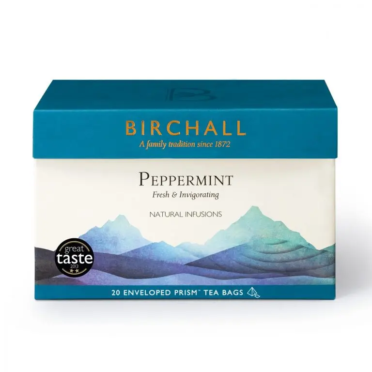 Birchall Pure Peppermint Envelope Tea Bags – 20 Count 1