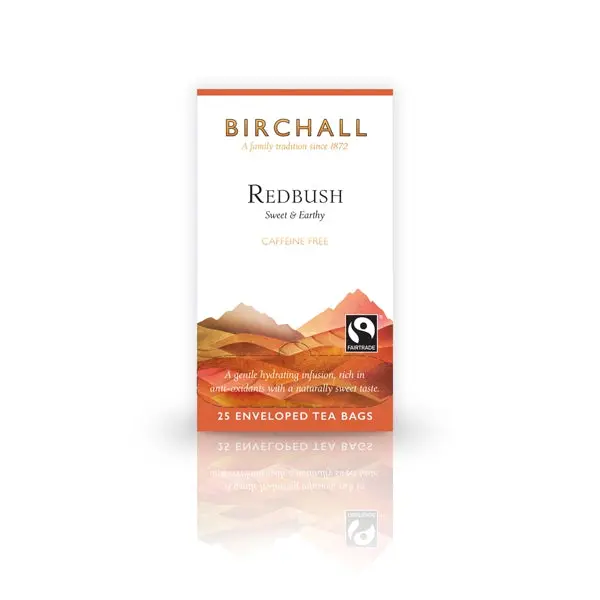 Birchall Redbush Rooibos Tea – 25 Tagged & Enveloped Bags 1
