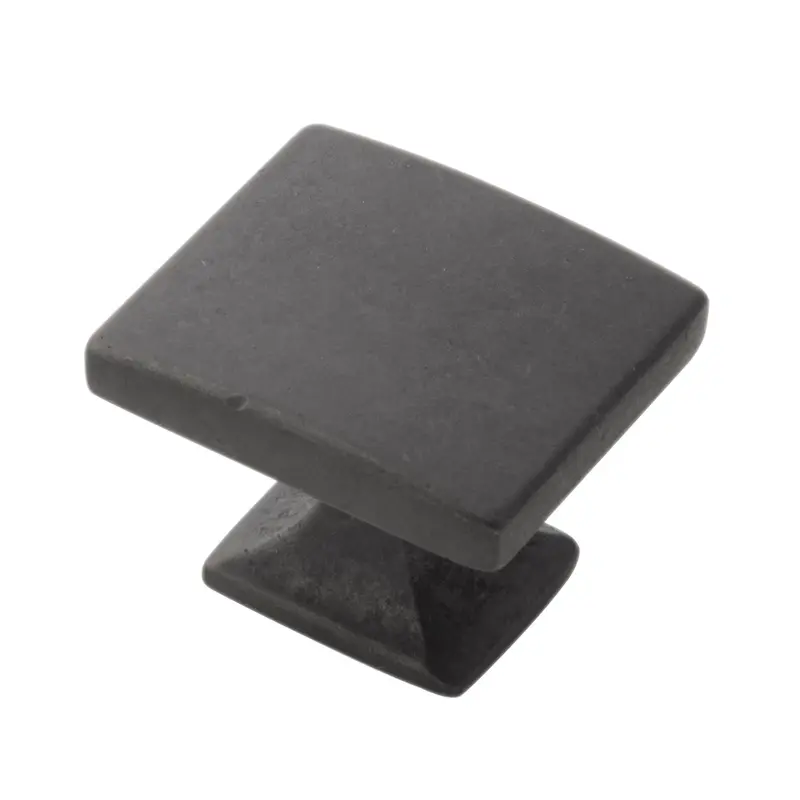Black Iron Forge Knob – 1-7/16" X 1-1/4" Decorative Hardware 1