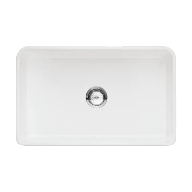 Blanco Cerana 30-Inch Fireclay Farmhouse Sink – Apron-Front Single Bowl (Model 525010) 1