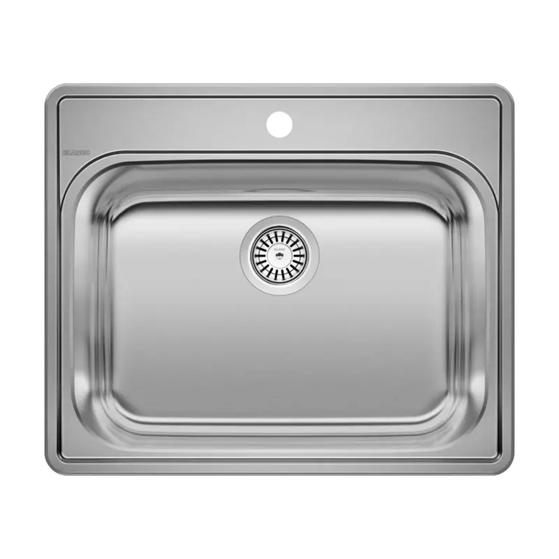 Blanco Essential Laundry Sink – Single-Hole Configuration, Stainless Steel Model 441078 1