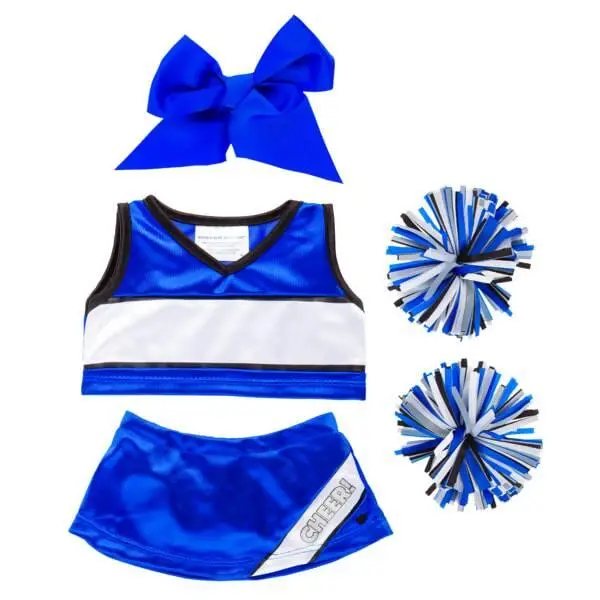 Blue 5-Piece Cheerleading Uniform Set 1