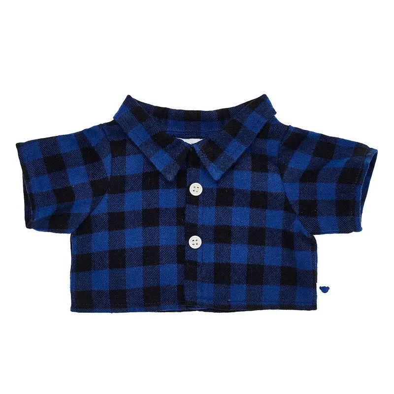 Blue Buffalo Plaid Flannel Shirt – Casual Checked Top 1
