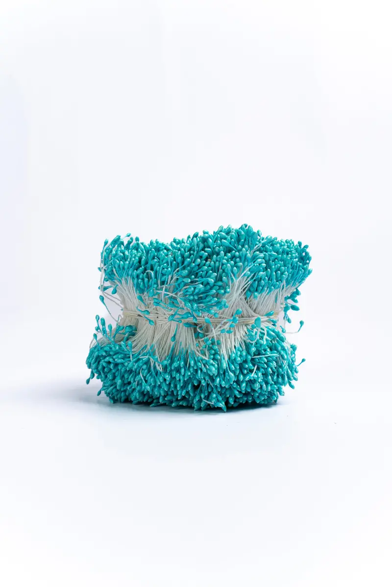 Blue Floral Stamens Bulk Pack For Handmade Flower Crafting 1