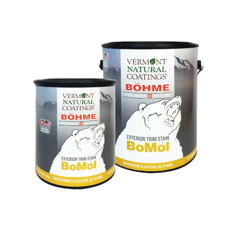 Bomol Exterior Trim Stain – Low-Voc, Weather-Resistant Finish 1
