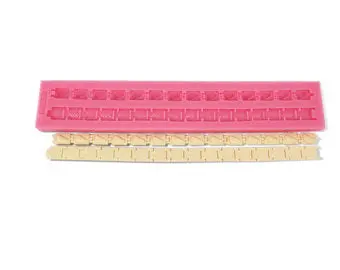 Bracelet And Jewelry-Inspired Border Silicone Mold 1