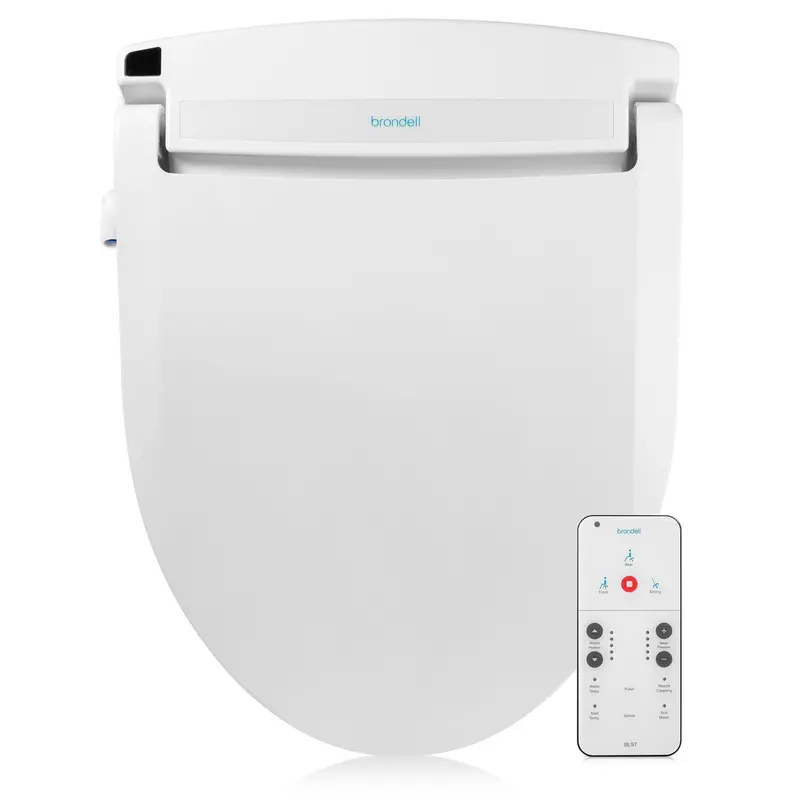 Brondell Swash Bl97 Premium Bidet Seat With Remote Control & Heated Features 1