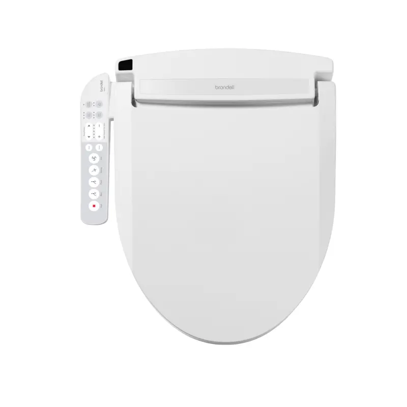 Brondell Swash Em417 High-Performance Bidet Seat – White With Side-Arm Operation And Heated Seat 1