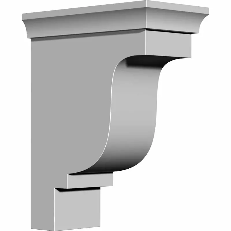 Buchanan Classic Corbel – 3.5" Wide × 7" Deep × 9" Tall Decorative Bracket 1