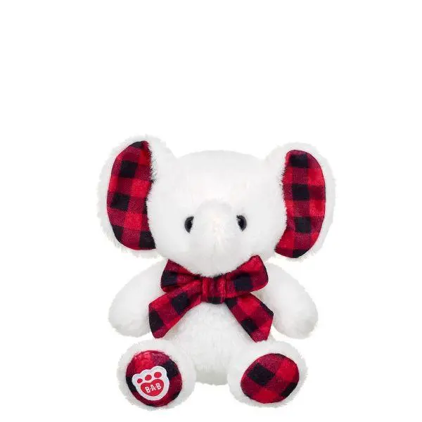 Build-A-Bear Buddies White Elephant Plush 1