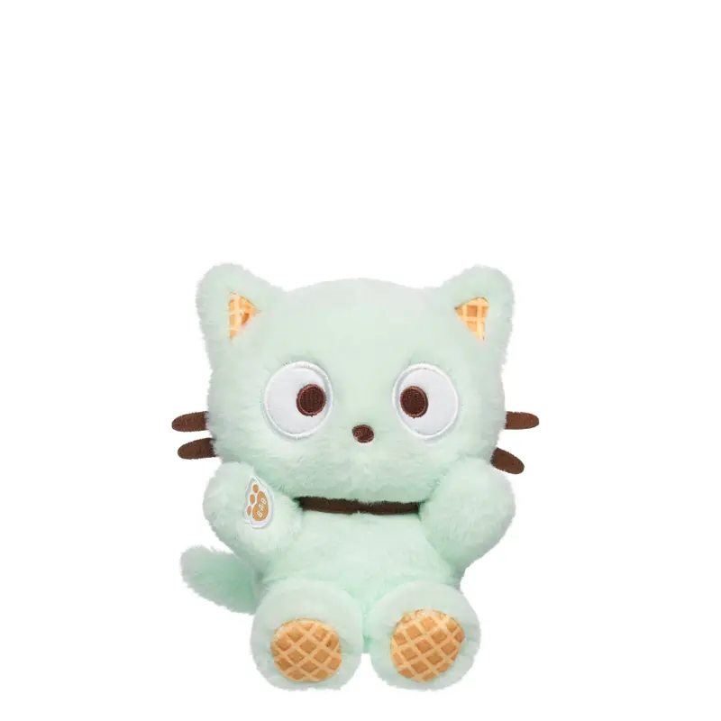 Build-A-Bear Mini Beans® Chococat™ Mint Chocolate Chip Plush Toy 1