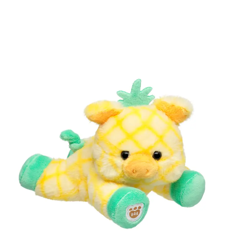 Build-A-Bear Mini Beans® Pineapple Pig Plush Toy 1