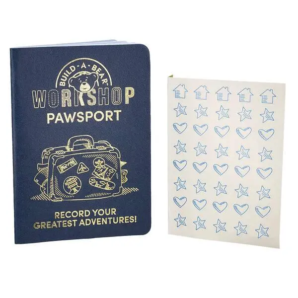 Build-A-Bear® Pawsport Travel Journal For Plush Friends 1