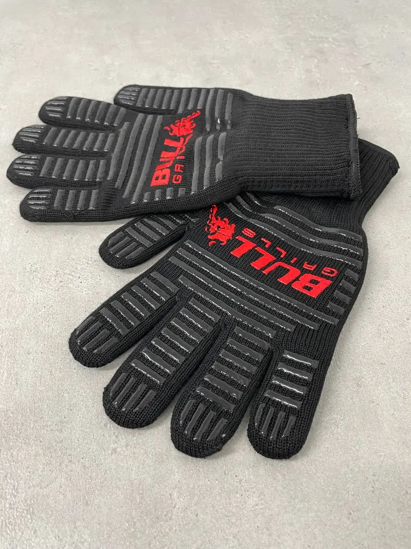 Bull Bbq Heat-Resistant Grilling Mitts (2-Pack) 1