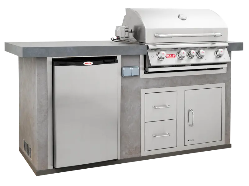 Bull Power Q Quartzsite-Style Outdoor Kitchen Base 1