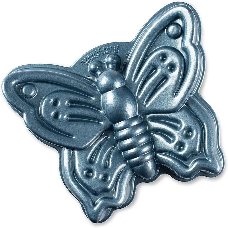 Butterfly Cake Pan – Nordic Ware Platinum Collection Nonstick Shaped Mold 1