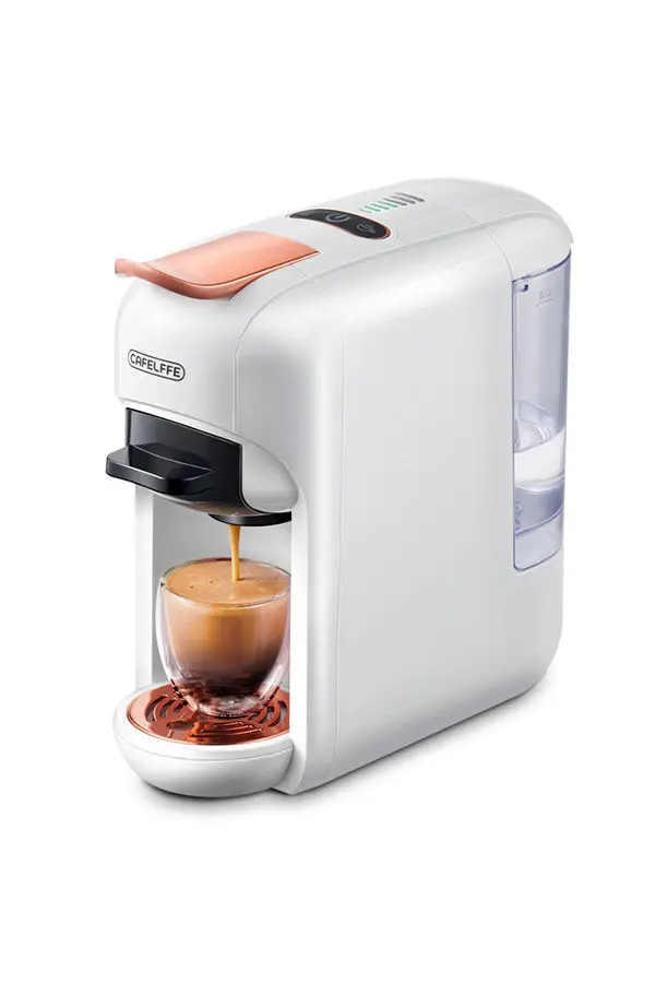 Cafelffe Mk606 Ultimate 5-Function Capsule Machine – Compatible With Nespresso, Dolce Gusto, K-Cup, Ese Pods & Ground Coffee, Hot/Cold Options 1