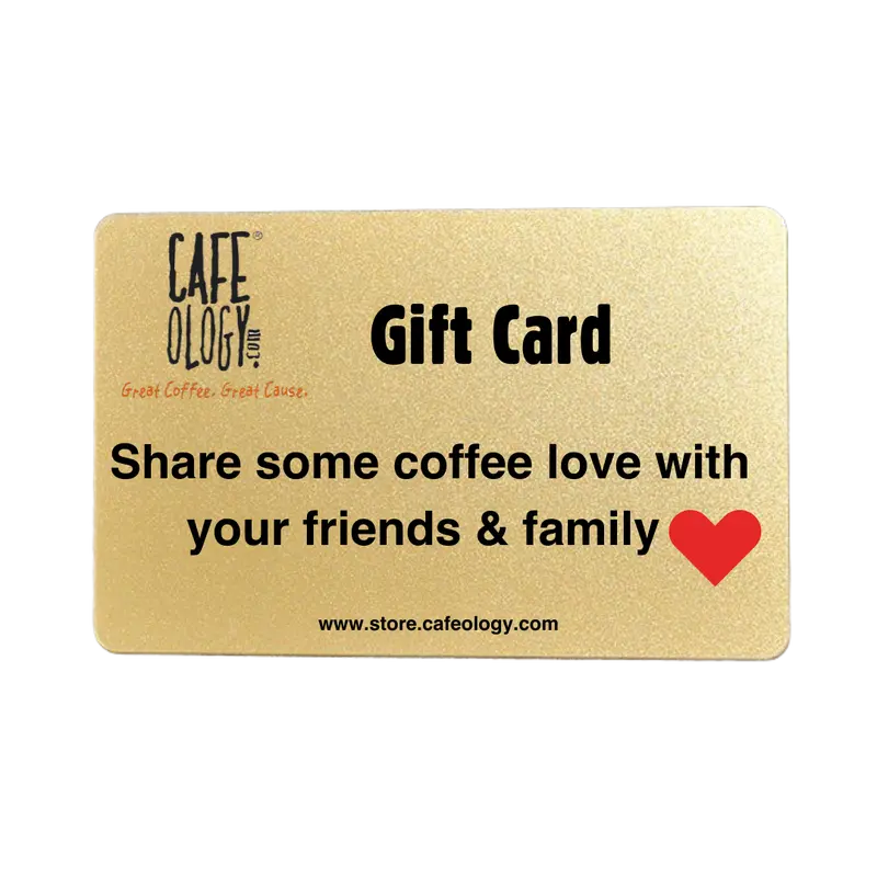 Caféology Digital Gift Card 1