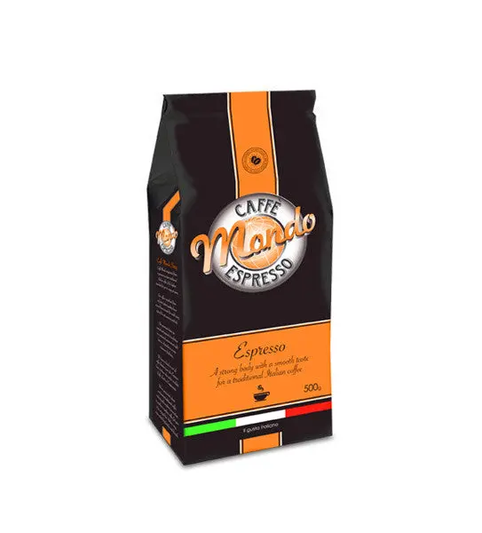 Caffè Mondo Espresso Roast Beans – 500G 1