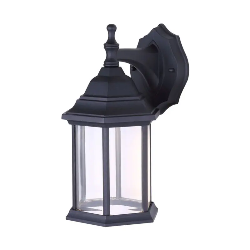 Canarm Dane Matte Black Architectural Led Outdoor Light 1