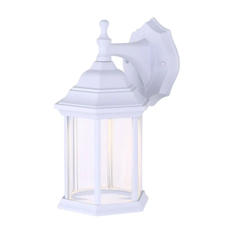 Canarm Dane White Contemporary Led Exterior Sconce 1