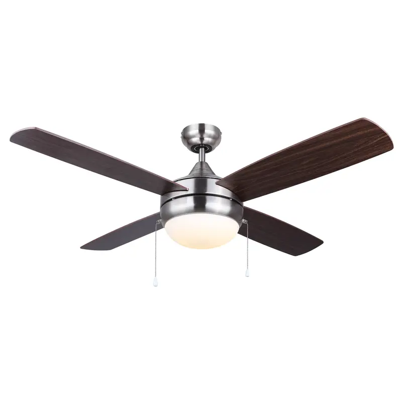 Canarm Lawson 48-Inch Matte Black Led Ceiling Fan With Light 1