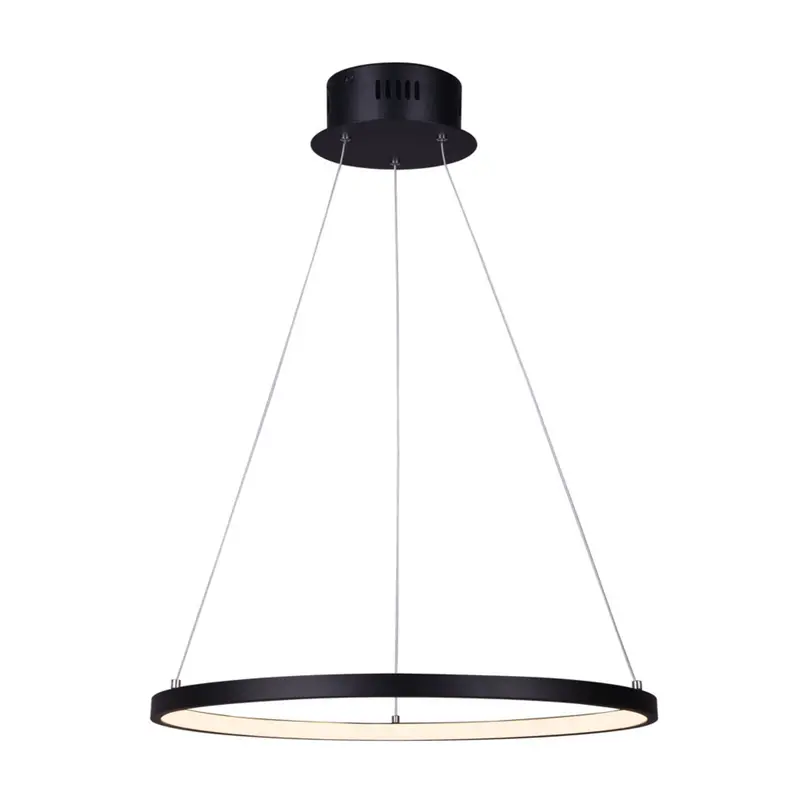 Canarm Lexi Matte Black Led Chandelier 1