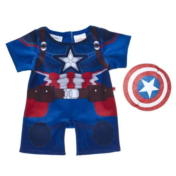 Captain America Costume – Authentic Marvel-Themed Dress-Up Suit 1