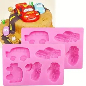 Car-Shaped Silicone Mold – Fun Design For Kids’ Treats 1