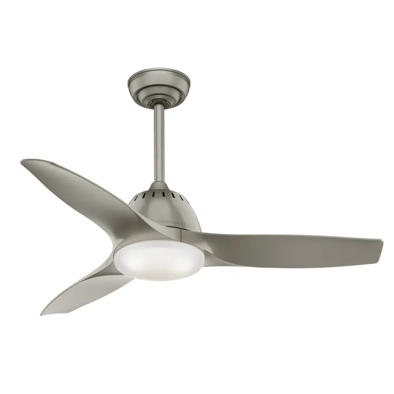 Casablanca Wisp 44" Led Ceiling Fan – Painted Pewter Finish 1