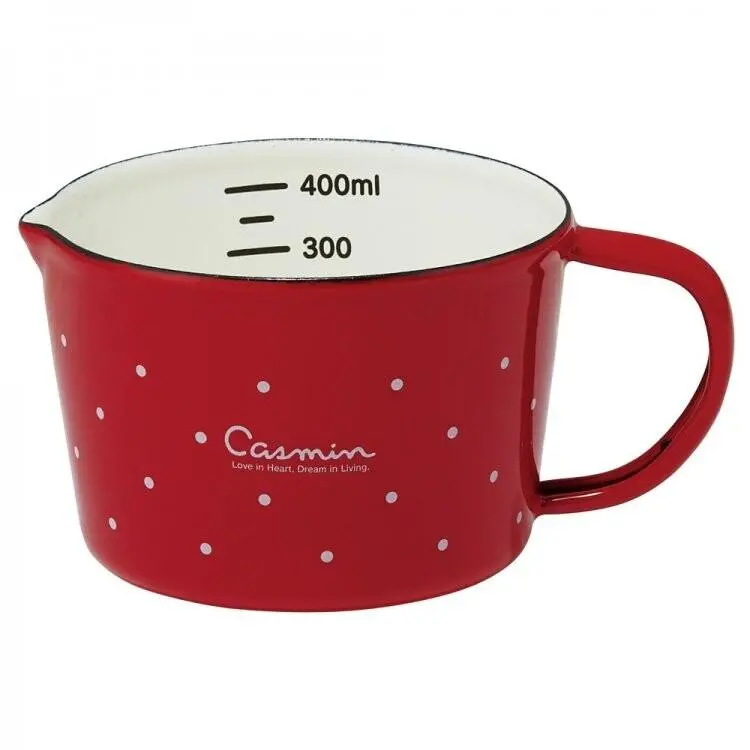 Casmin Enamel Measuring Cup – 450Ml Precision Pouring Aid 1