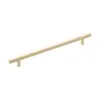 Champagne Bronze Bar-Style Cabinet Pull – 224Mm (8-13/16") Center-To-Center 1