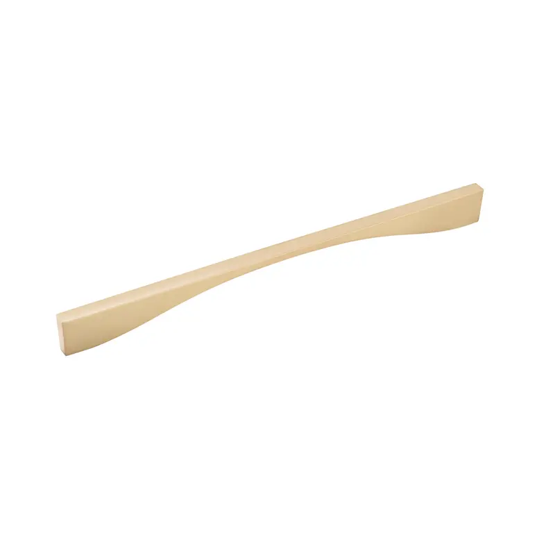 Channel 18-Inch Appliance Pull – Brushed Golden Brass Finish (Center-To-Center) 1