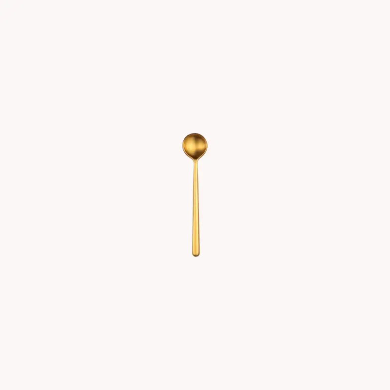 Chateau 10Cm Brass Tea Spoon – Artisan Finish 1