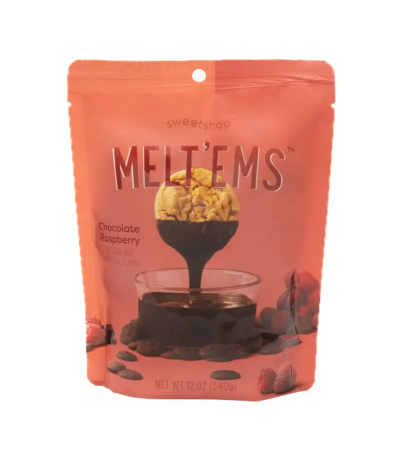 Chocolate Raspberry Candy Melts – 12 Oz Fruit-Infused Chocolate Coating For Dipping, Drizzling, And Elegant Desserts 1
