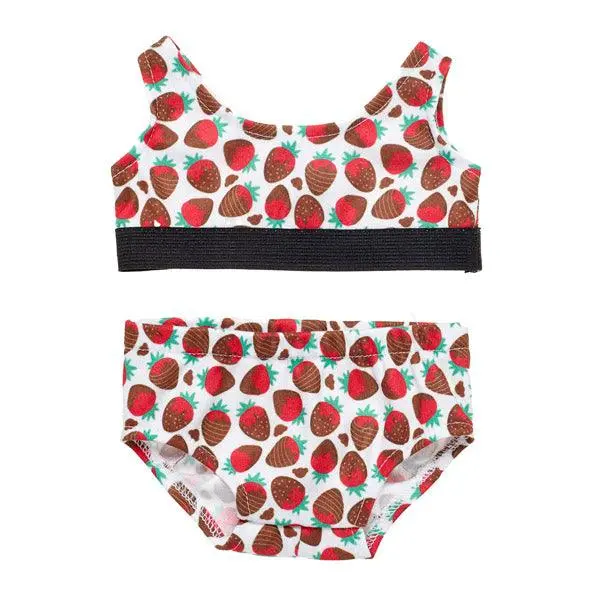 Chocolate Strawberry Two-Piece Lounge Set 1