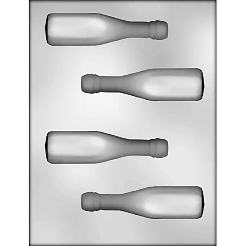 Ck Products 3D Medium Champagne Bottle Chocolate Mold 1