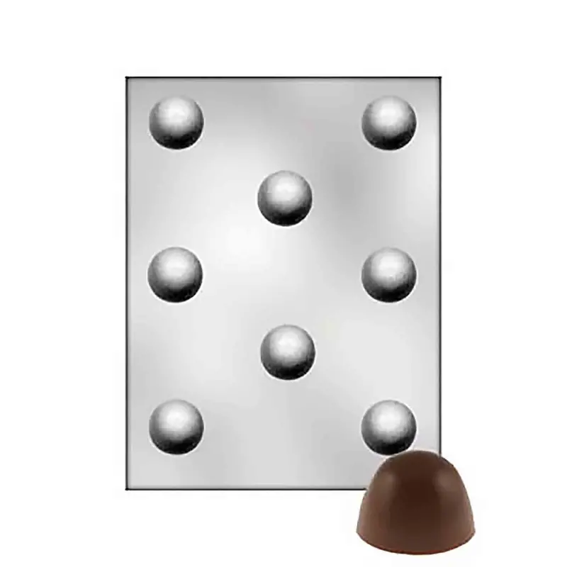 Ck Products Classic Plain Bon Bon Chocolate Mold For Versatile Candy Making 1