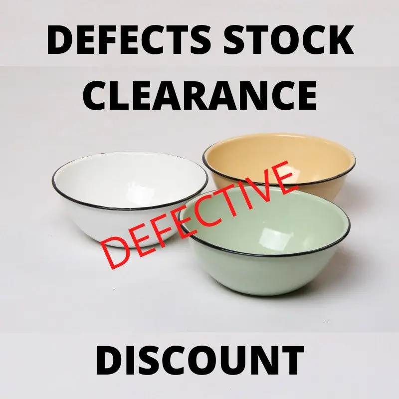 Clearance Enamel Cash Bowl – Final Sale, As-Is Condition 1