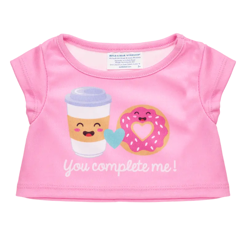 Coffee & Donut Humor T-Shirt For Food Lovers 1
