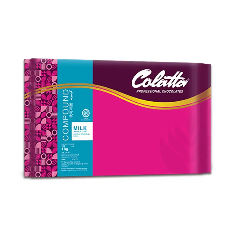 Colatta Milk Chocolate Compound – 1Kg Block (Best Before: 19/07/2026) 1