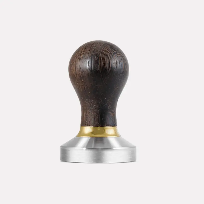 Compressore 58Mm Flat Espresso Tamper – Wenge Wood Handle 1