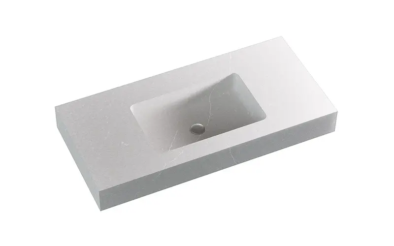 Corsica Gold Sentinel Wall-Mount Floating Vanity 1