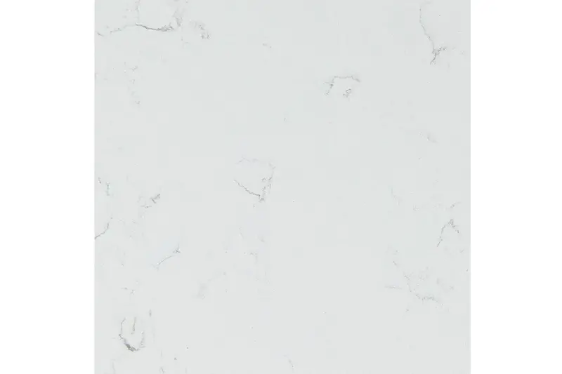 Corsica Pearl Carrara Poppy Quartz Slab – 3Cm Refined White Veining 1