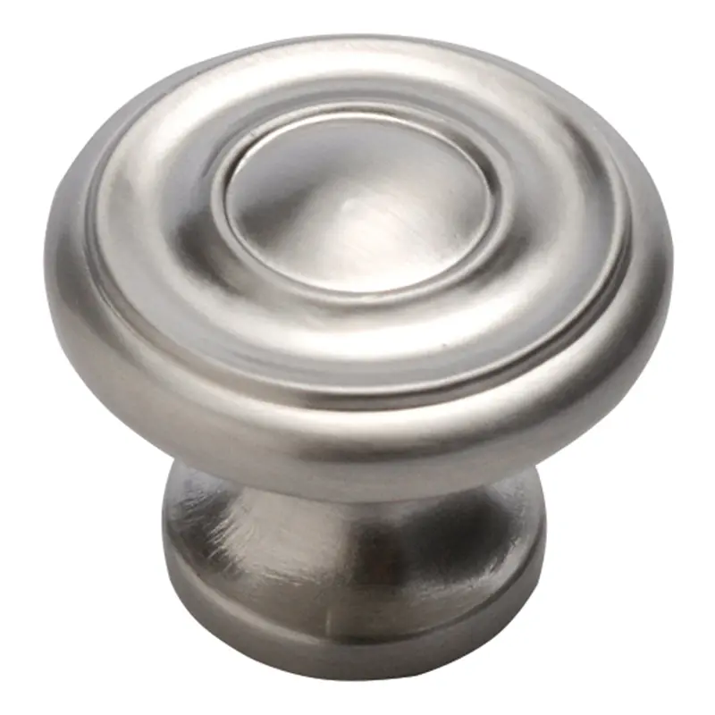 Cottage Cabinet Knob – 1.25" Diameter, Stainless Steel 1