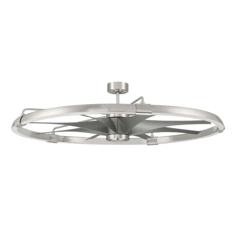 Craftmade Axel 52-Inch Brushed Nickel Ceiling Fan With Matching Blades 1