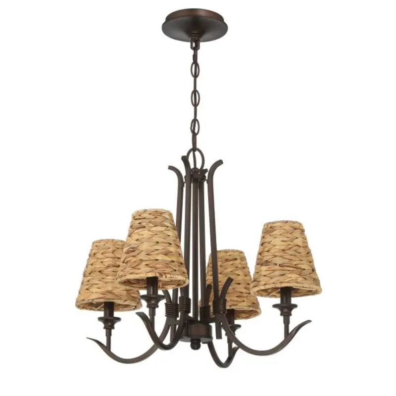 Craftmade Kokomo 4-Light Chandelier – Compact Elegant Ceiling Light 1