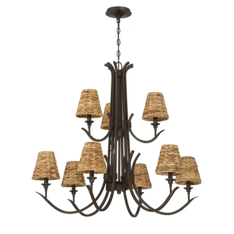 Craftmade Kokomo 9-Light Chandelier – Multi-Tiered Statement Lighting 1