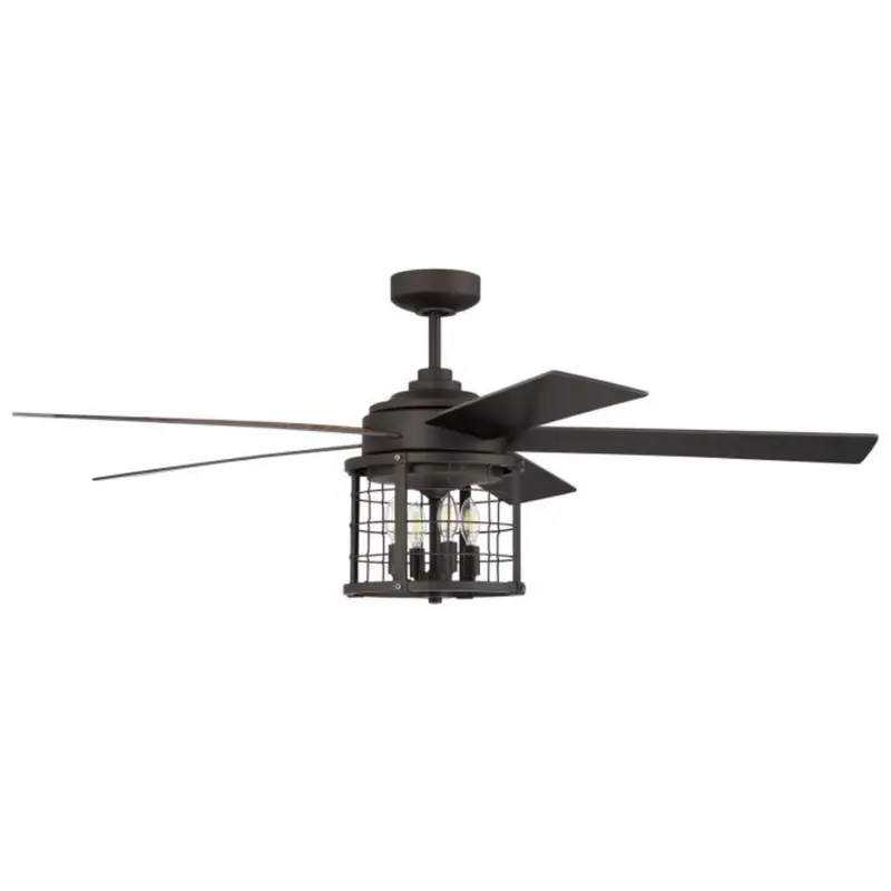 Craftmade Nicolas 56-Inch Espresso Ceiling Fan – Modern Dc Motor Indoor Fan With Reversible Blades 1