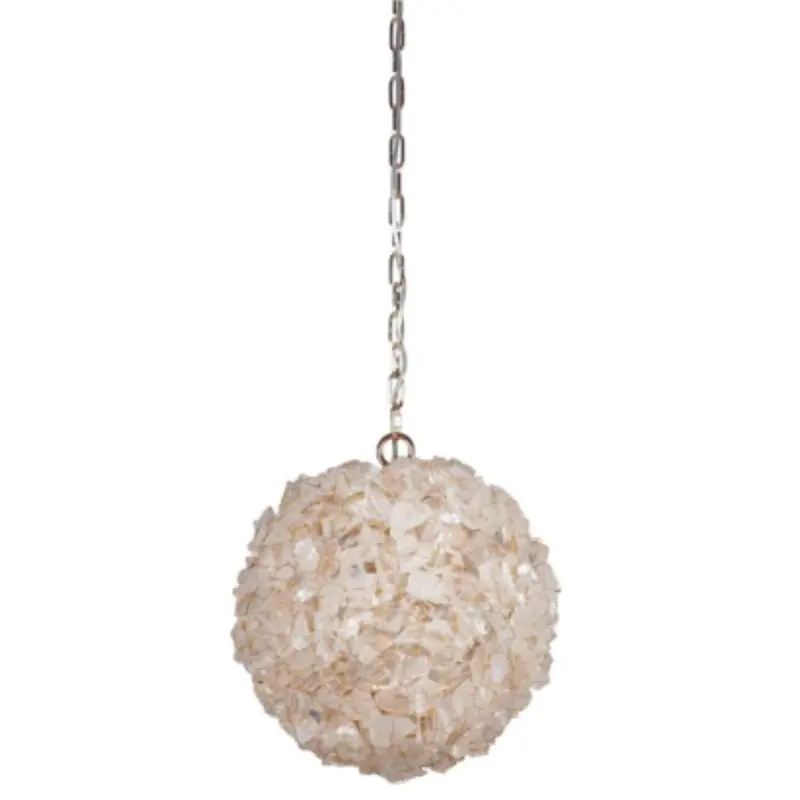 Craftmade Roxx Single-Light Large Pendant – Chrome With Quartz Accents 2